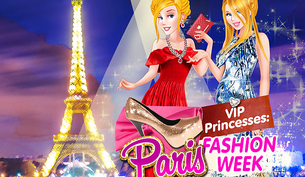 VIP الأميرات أسبوع الموضة في باريس