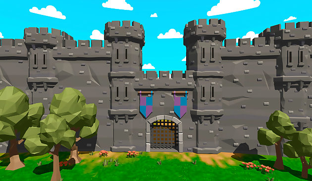 Archer Master Pertahanan Kastil 3D