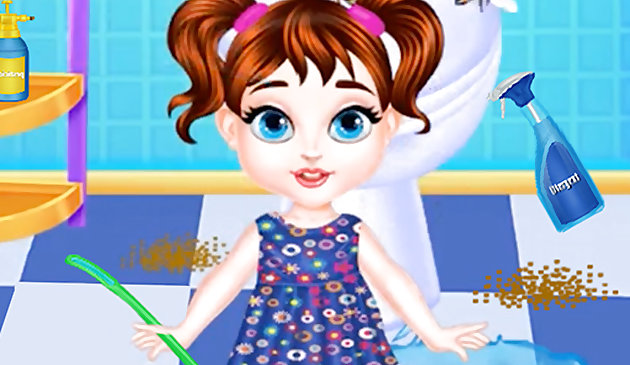 Малышка Тейлор: уборка дома