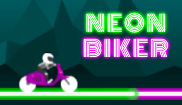 Pengendara Sepeda Neon