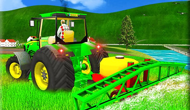 Simulador de granja de tractores indios