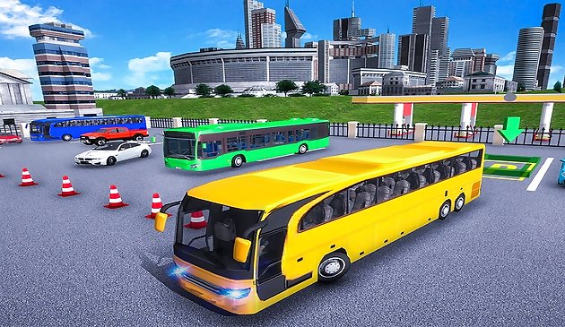 现代巴士停车场高级巴士游戏