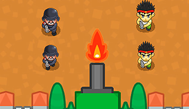 Военная оборонная стрельба