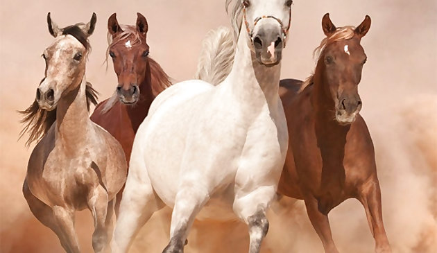 Бегущая лошадь слайд