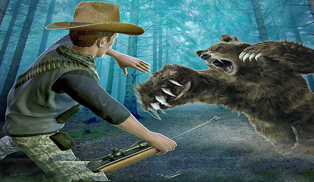 Охота на дикого медведя