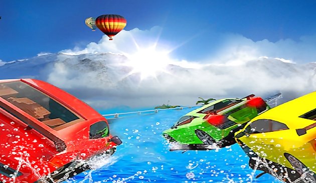 Водная автомобильная горка: новая игра