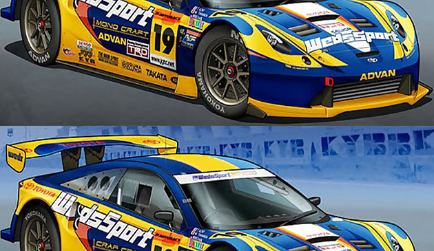 Race Car Spot Difference