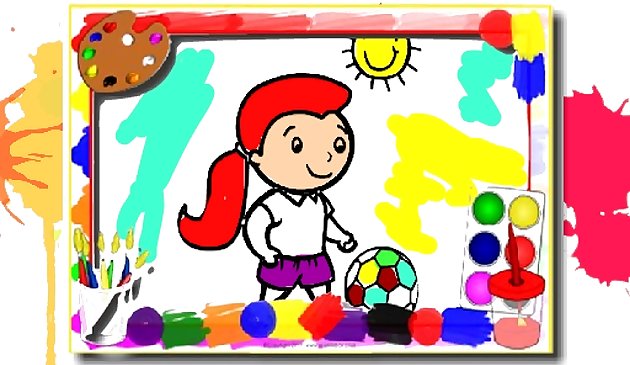 Футбол книжка раскраска