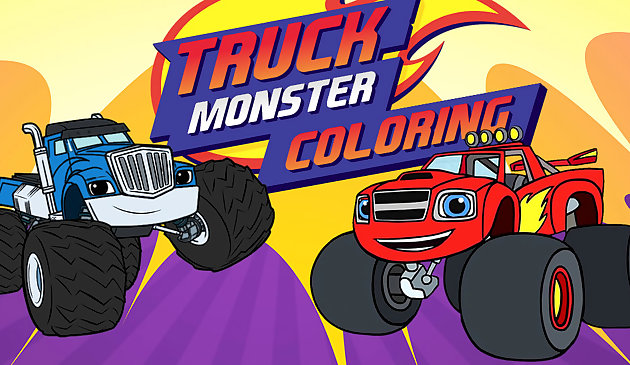 Monster Truck Färbung