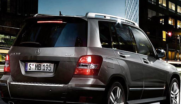 Люксовый внедорожник пазл