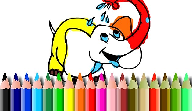 BTS слон раскраска