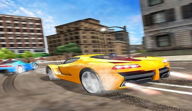 Simulador de carreras de coches urbanos 3D