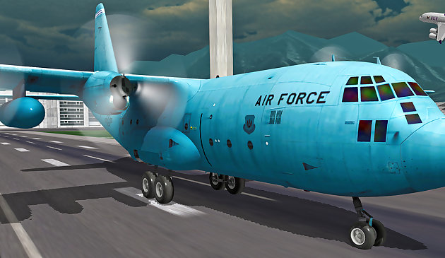 Simulator Terbang Bebas Pesawat