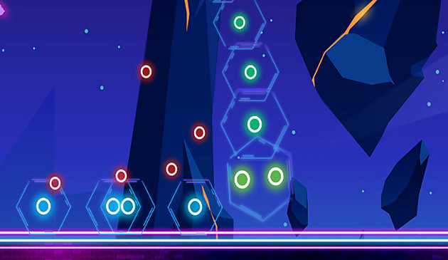 Неоновая змейка