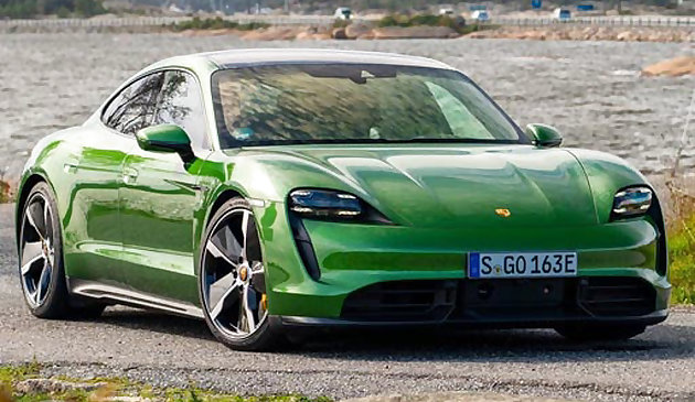 Porsche Taycan головоломка