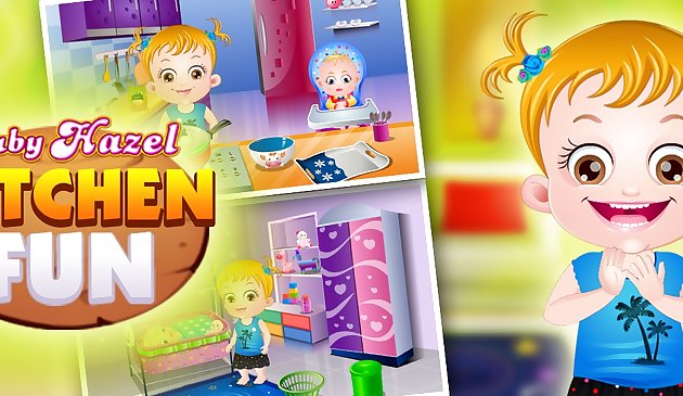 Малышка Хейзел: время кухни