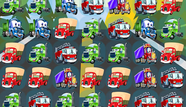 Cartoon Trucks Match 3