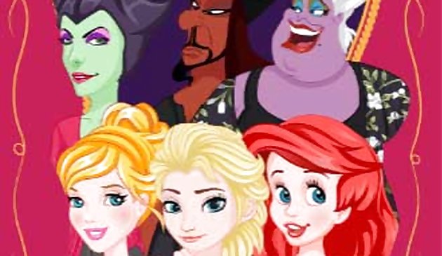 Замена лиц принцесс