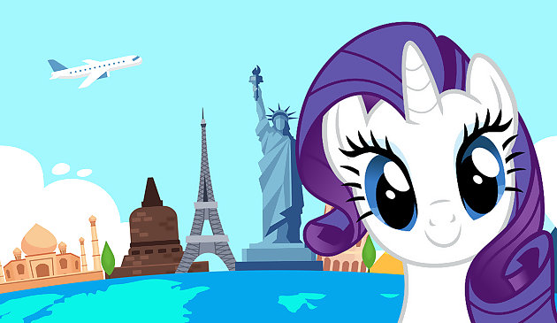 Единороги путешествуют по миру пазл