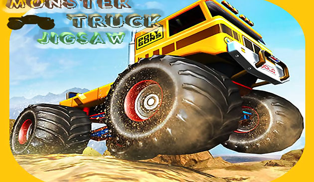 Монстр грузовики пазл