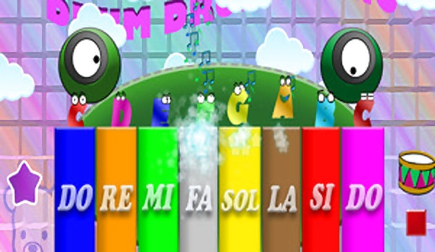 Детское барабанное фортепиано