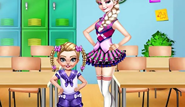 Школьный день сестер