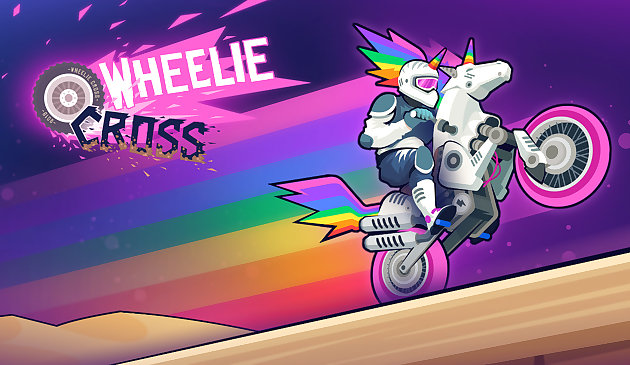 Кросс на заднем колесе мотоцикла