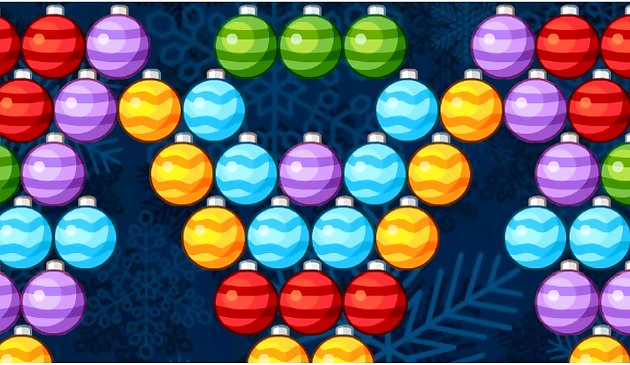 Рождественский пузырьковый шутер