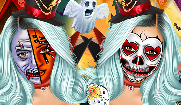 Jenner Halloween Mukha Art