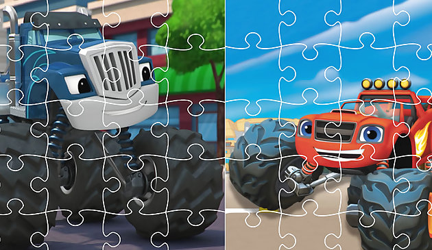 블레이즈 트럭 퍼즐