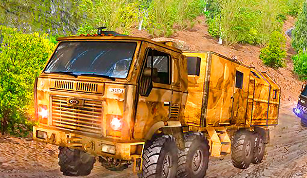 Грязевой грузовик: русский оффроуд