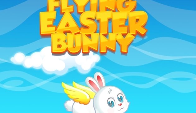 Lapin de Pâques volant