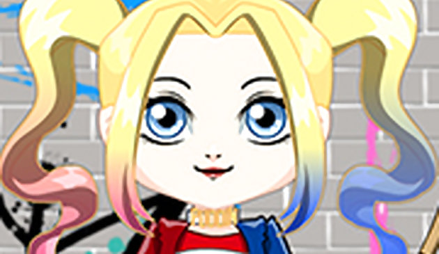 Одевалка милой Харли Квин