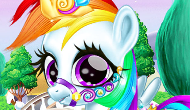 Забота о радужном пони