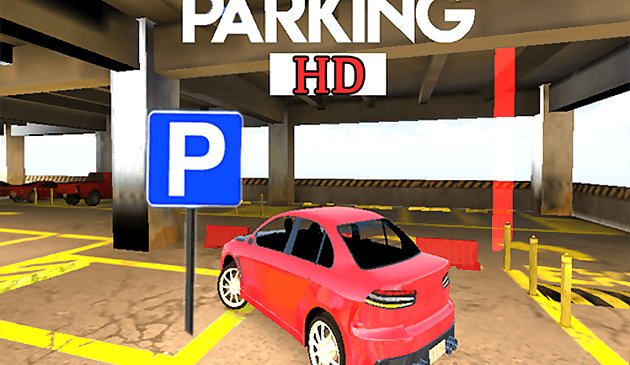 Estacionamento de carro moderno HD