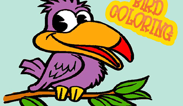 Птицы раскраска