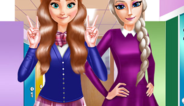 Сестры снова в школу