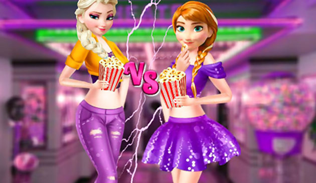 Ночь фильмов Элли и Энни!