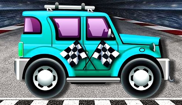 Гонка игрушечных автомобилей