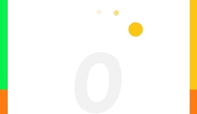 Цветной шар для отскока