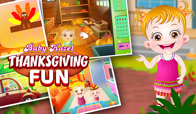 Малышка Хейзел: веселье на День Благодарения