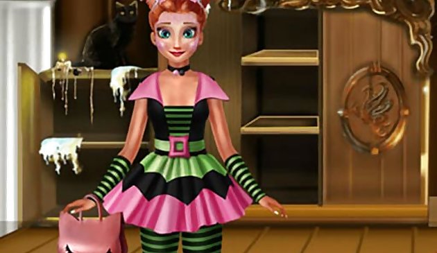 Вечеринка Хэллоуина Энни