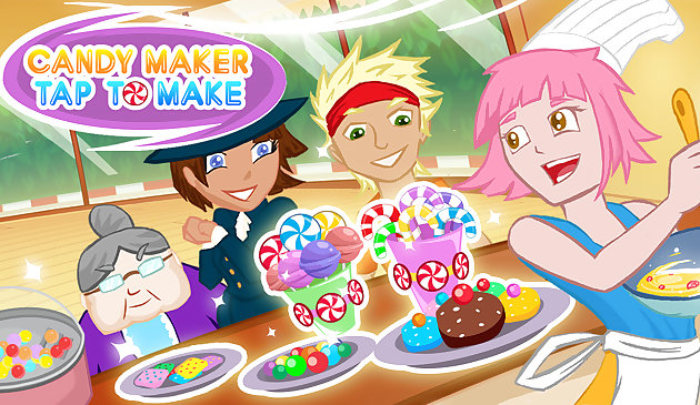 Коснитесь конфеты: сладкий кликер