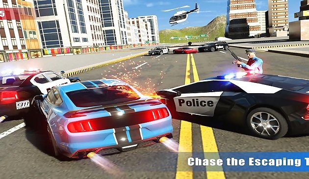 Grand Police Araba Chase Sürücü Yarışı 2020