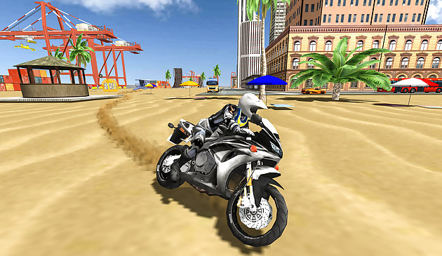 Simulateur de moto Stunt Racing