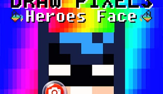 Disegna pixel Heroes Face
