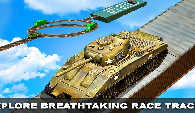 Крайне невозможная армейская танковая парковка