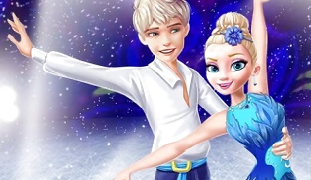 Ellie et Jack Danse sur glace