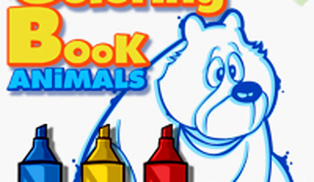 Книжки раскраски: животные