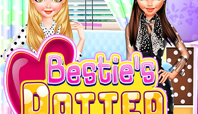 Мода в горошек лучших подруг